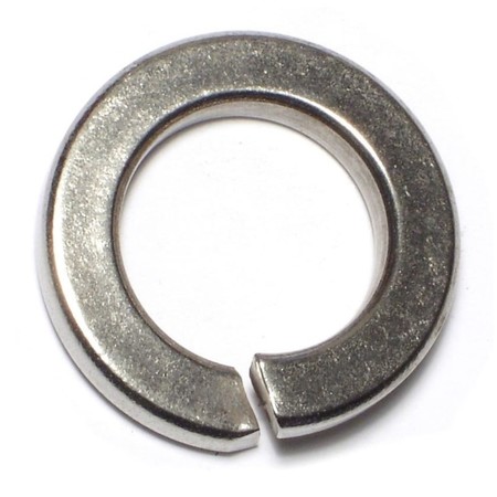 MIDWEST FASTENER Split Lock Washer, For Screw Size 1 in 18-8 Stainless Steel, Plain Finish, 4 PK 74908